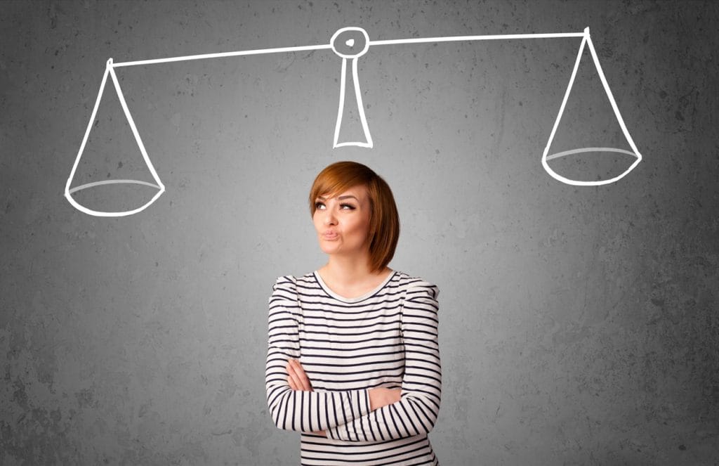 Je pense à mon poids